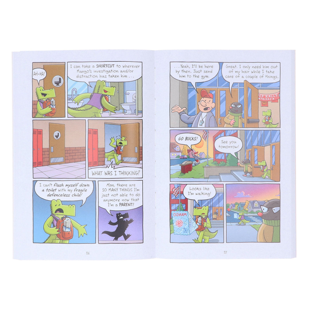 InvestiGators Series Books (6-9) by John Patrick Green 4 Books Collection Set - Ages 7-9 - Paperback