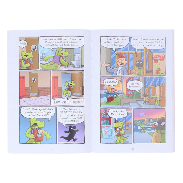 InvestiGators Series Books (6-9) by John Patrick Green 4 Books Collection Set - Ages 7-9 - Paperback