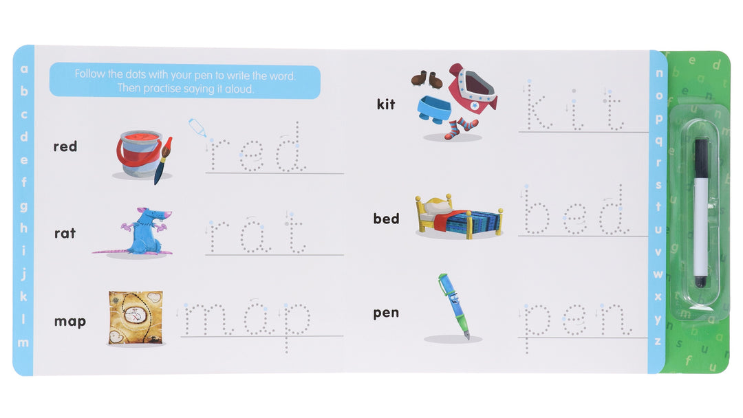 Numberblocks And Alphablocks My First Numbers And Letters 4 Wipe-Clean Books (Pens Included) - Ages 0-5 - Paperback