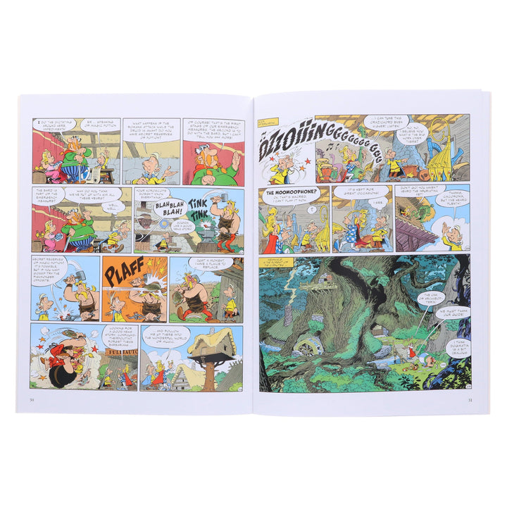 Asterix Series 8 (Book 36-40) by Goscinny & Uderzo: 5 Books Collection Set - Ages 6-11 - Paperback