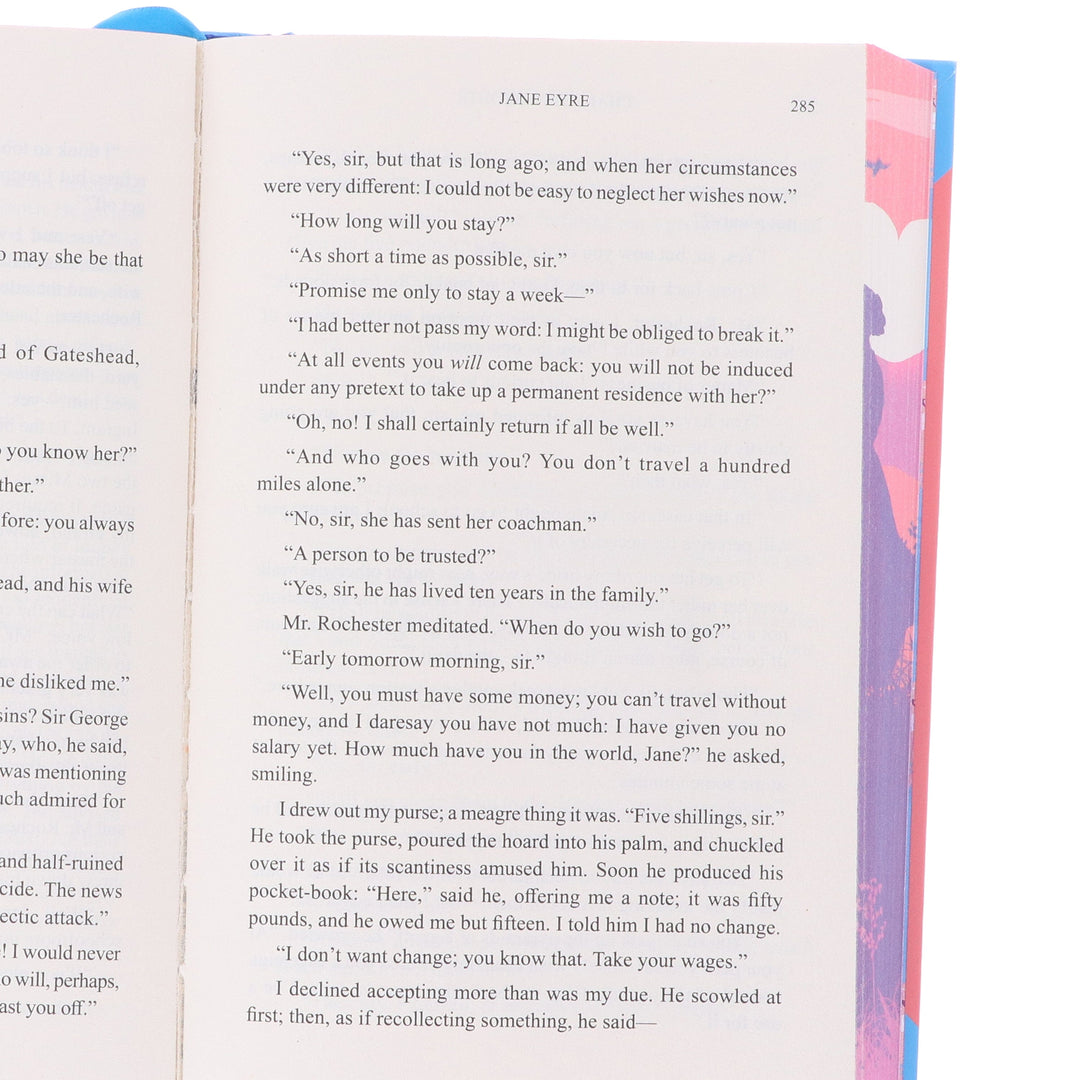 Jane Eyre by Charlotte Bronte - Fiction - Sprayed Edges Hardback