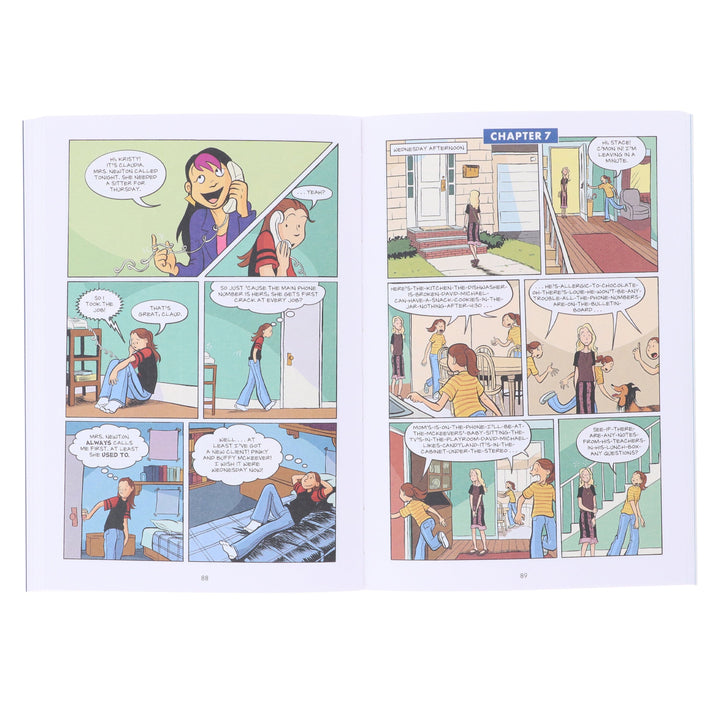 The Baby-Sitters Club by Ann M. Martin: Graphic Novels 1-7 Box Set - Ages 9+ - Paperback
