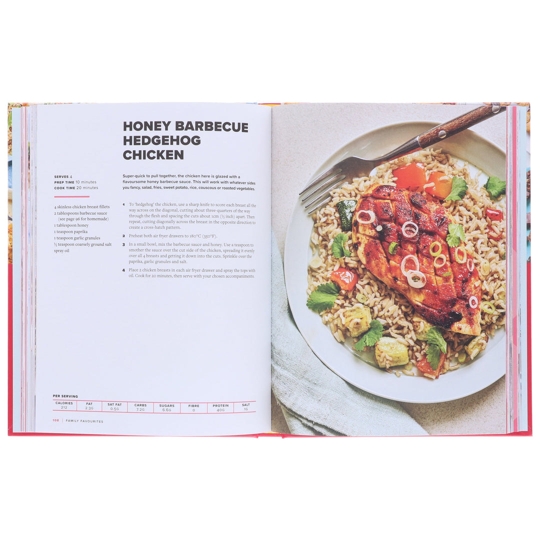 The Slimming Foodie Air Fryer: Quick, easy, healthy meals all under 600 calories by Pip Payne - Non Fiction - Hardback