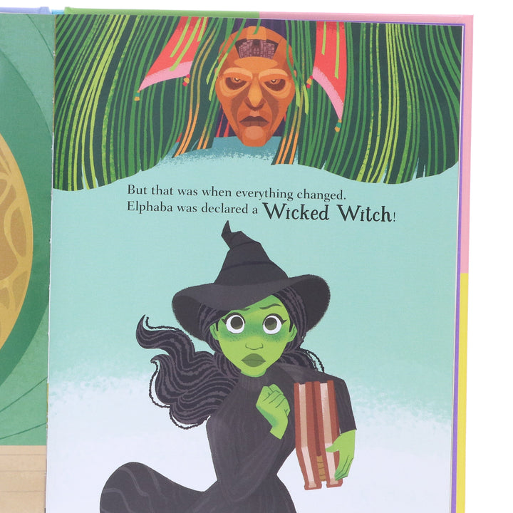 Wicked by Mary Man-Kong Illustrated 4 Books Collection Set With Witch from the West Kids Costume