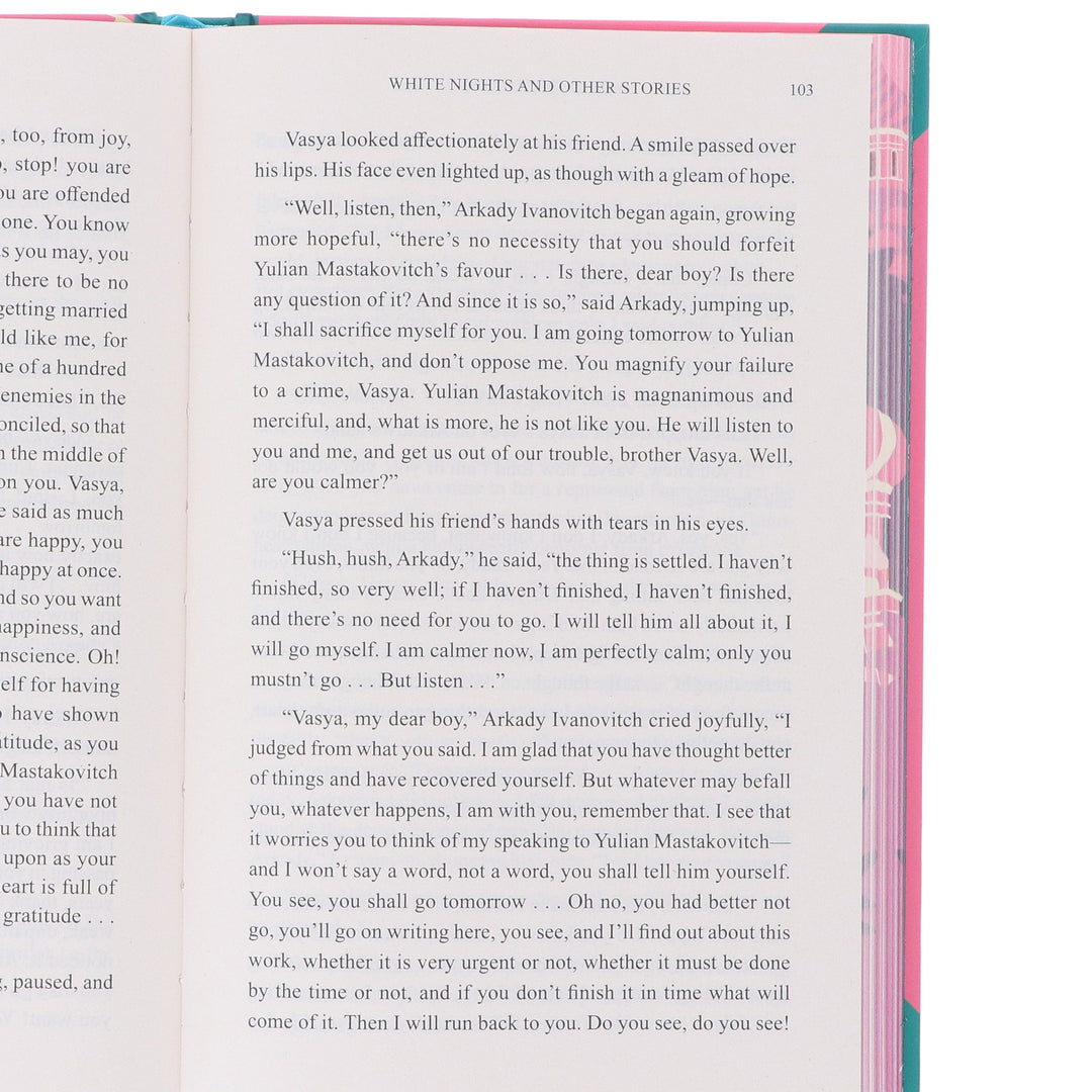 White Nights & Other Stories by Fyodor Dostoevsky: (Wilco Classics) Sprayed Edge Hardback