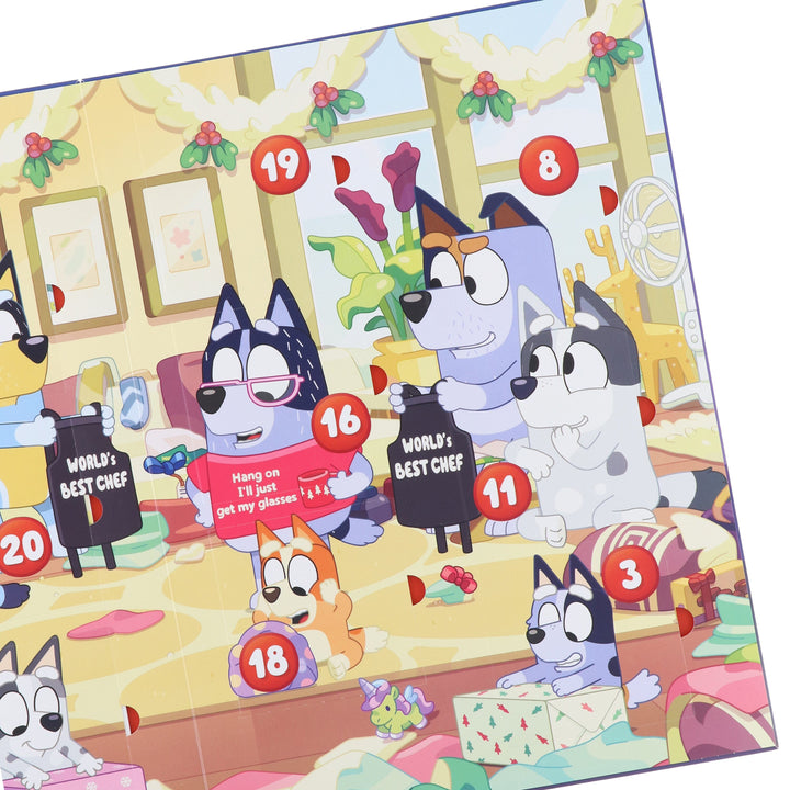 Bluey: Hooray, Christmas! Advent Calendar Book Bundle - Ages 3-6 - Paperback