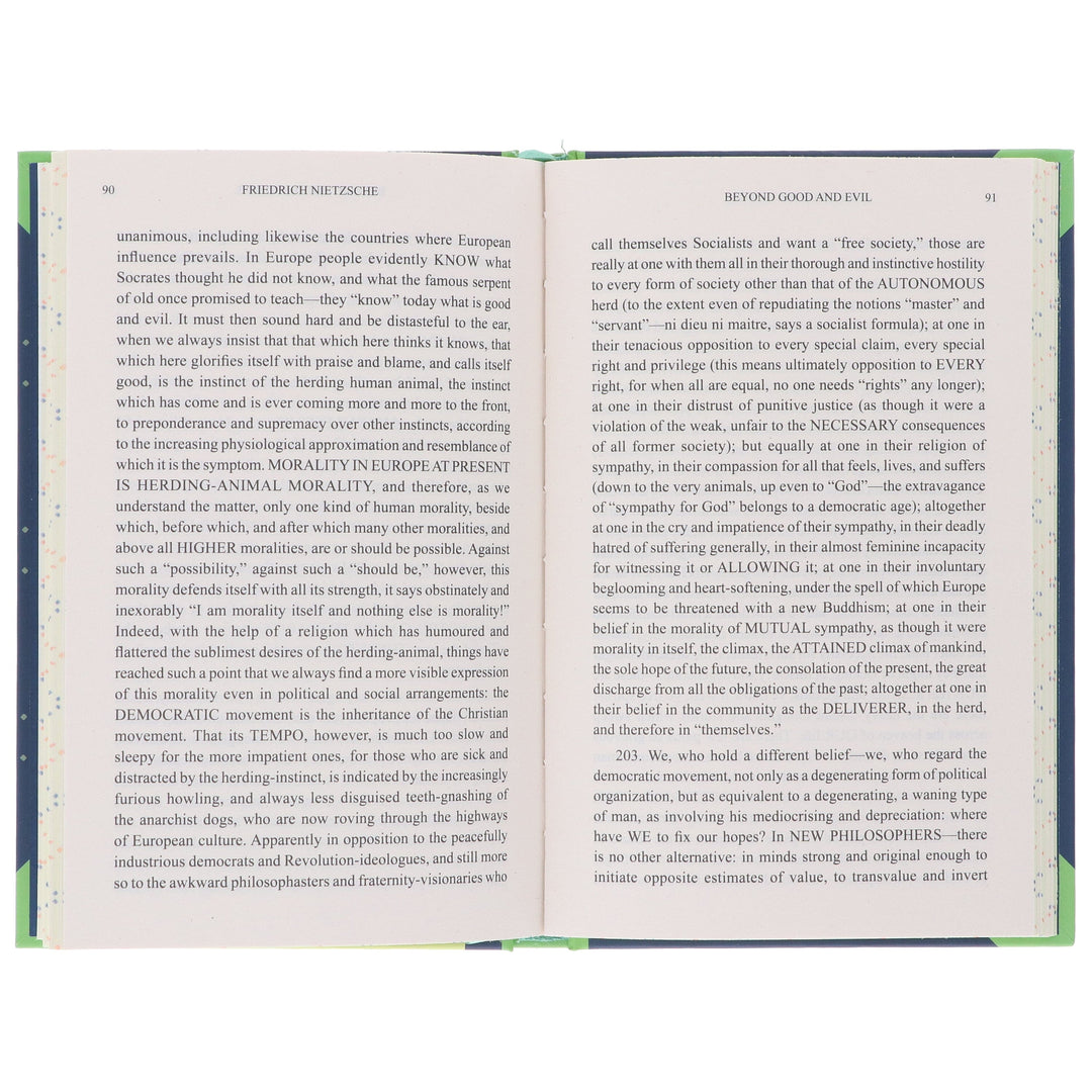 Beyond Good And Evil by Friedrich Nietzsche - Non Fiction - Sprayed Edge Hardback