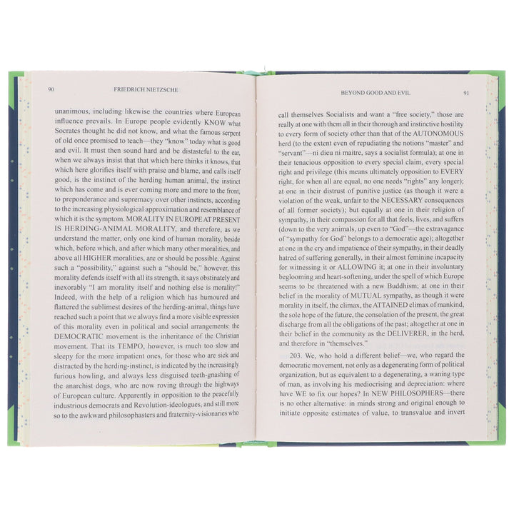 Beyond Good And Evil by Friedrich Nietzsche - Non Fiction - Sprayed Edge Hardback