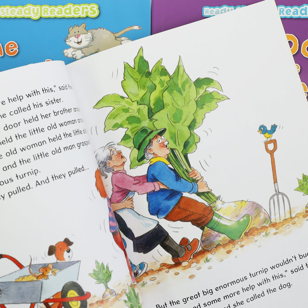 Ready Steady Readers by Lesley Smith 8 Books Collection Set - Ages 3+ - Paperback
