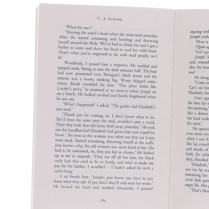 Shardlake Series By C J Sansom 6 Books Collection Set - Fiction - Paperback