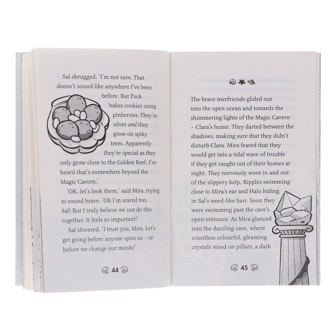 Crystal Cove Series by Red Illustrated 4 Books Collection Set - Ages 7-9 - Paperback