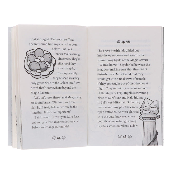 Crystal Cove Series by Red Illustrated 4 Books Collection Set - Ages 7-9 - Paperback