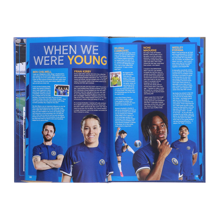 Official Chelsea FC Annual 2024 By Richard Godden & Dominic Bliss - Non Fiction - Hardback Non-Fiction Grange Communications Ltd