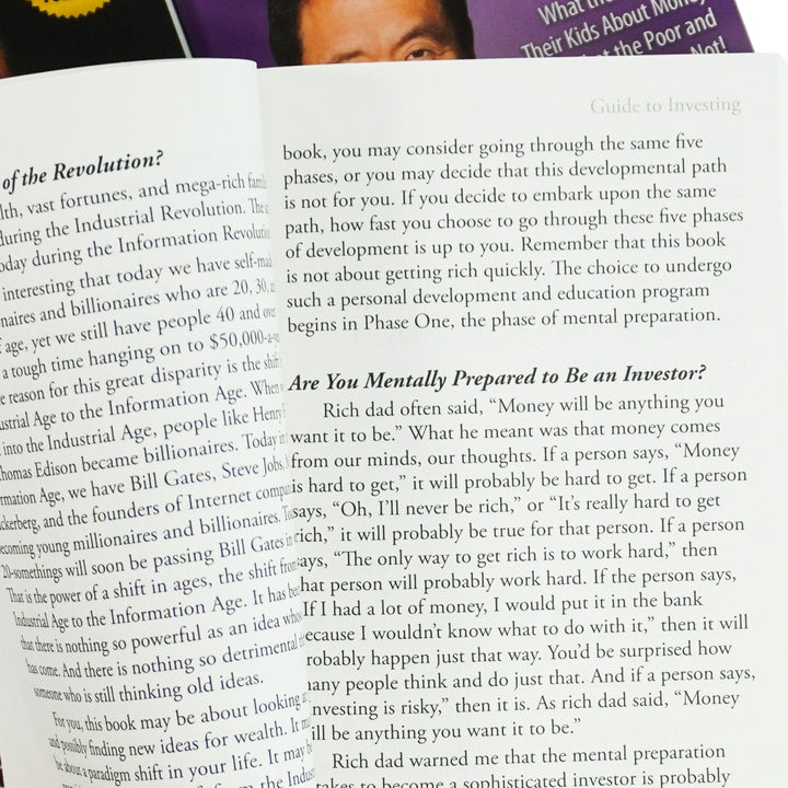 Rich Dad Poor Dad Robert T. Kiyosaki 3 Books Collection Set - Non Fiction - Paperback