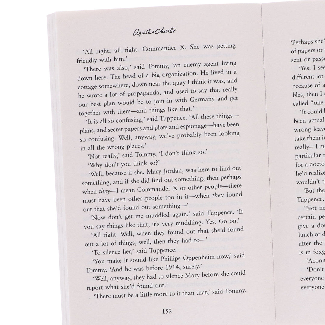 A Tommy and Tuppence Mystery Series by Agatha Christie 5 Books Collection Set - Fiction - Paperback