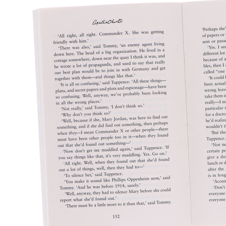 A Tommy and Tuppence Mystery Series by Agatha Christie 5 Books Collection Set - Fiction - Paperback