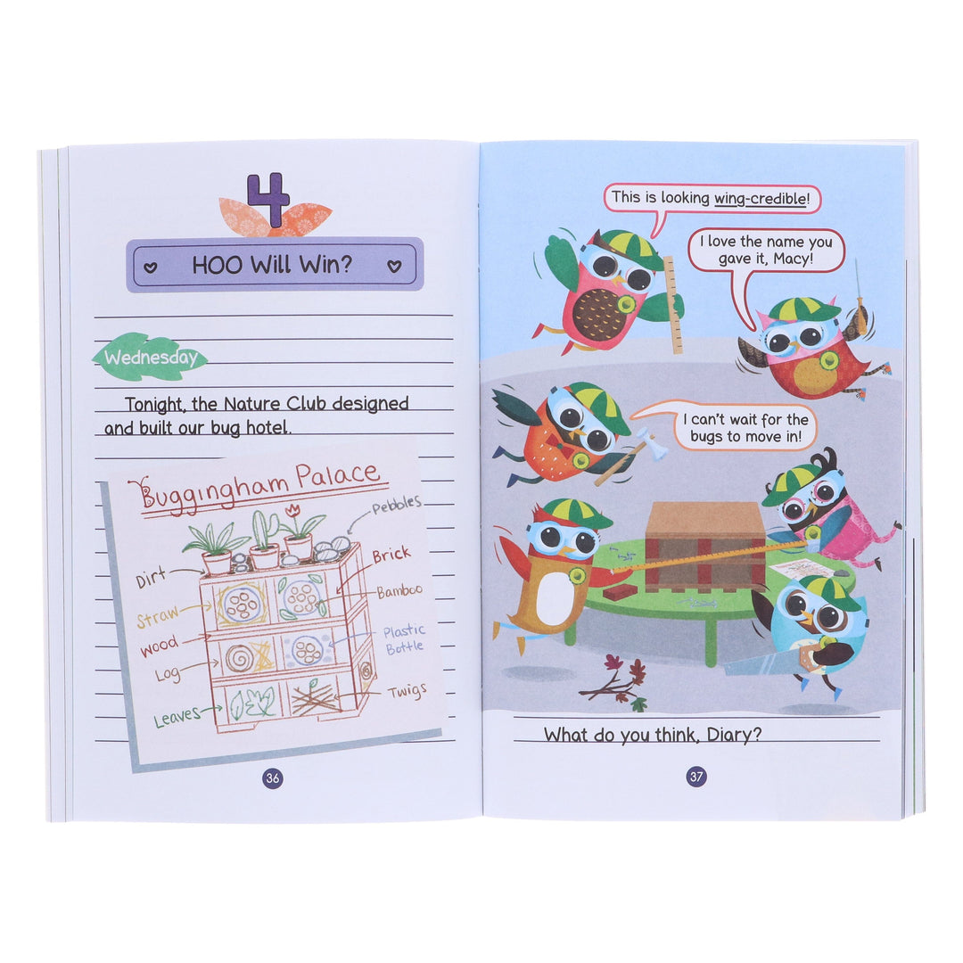 Owl Diaries Series By Rebecca Elliott: illustrated 18 Books Collection Box Set - Ages 5+ - Paperback