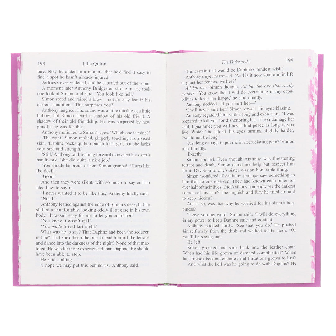 Bridgertons Series by Julia Quinn 3 Books Collector's Edition Set - Fiction - Sprayed Edges Hardback
