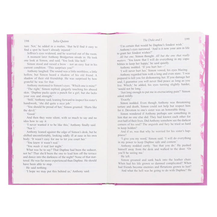 Bridgertons Series by Julia Quinn 3 Books Collector's Edition Set - Fiction - Sprayed Edges Hardback