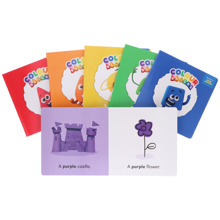 Colourblocks: My Big Box of Colours 6 Books Collection Set - Ages 3-6 - Board Book