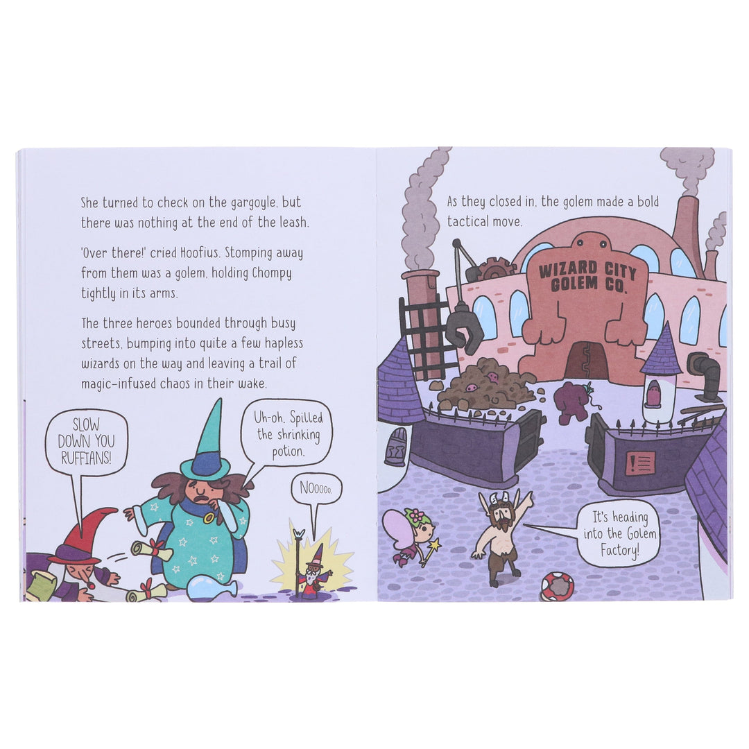 Super Happy Magic Forest Series by Matty Long: Colour illustrated 4 Books Collection Set - Ages 6+ - Paperback