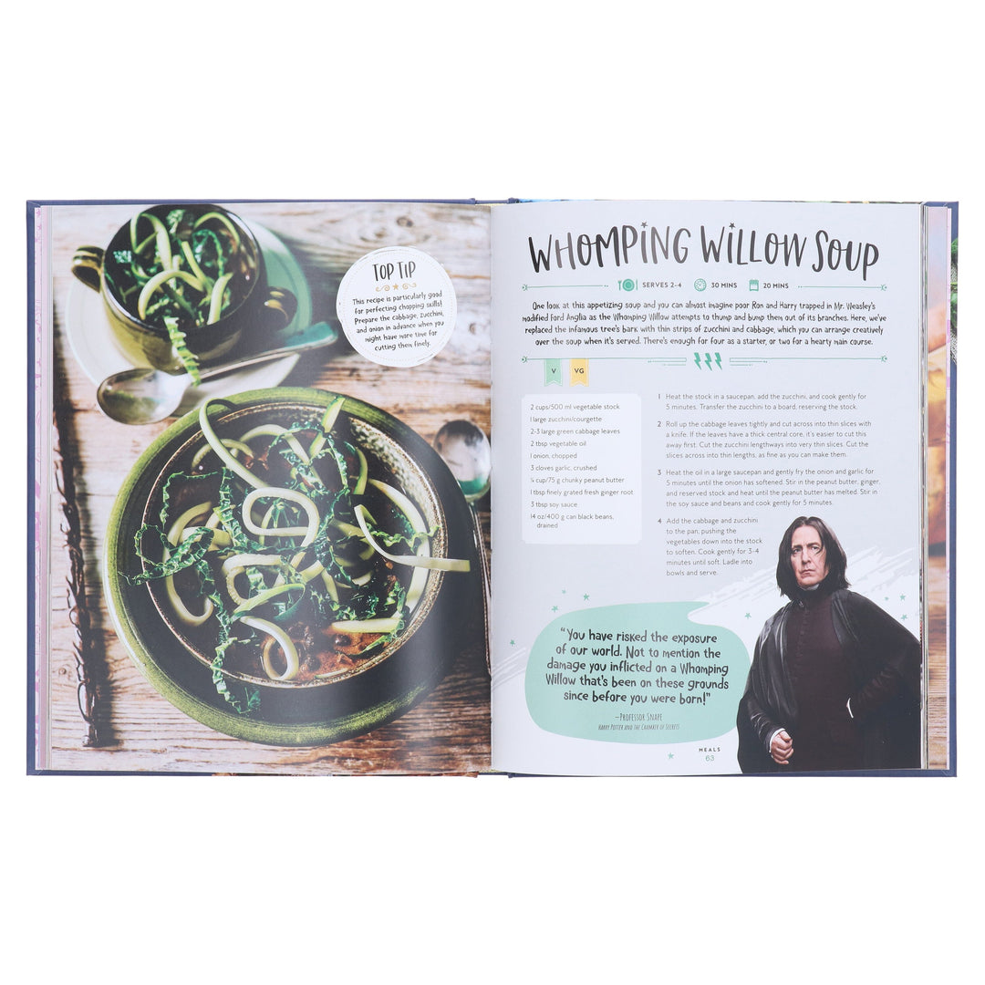The Official Harry Potter Cookbook by Joanna Farrow: 40+ Recipes Inspired by the Films - Non Fiction - Hardback