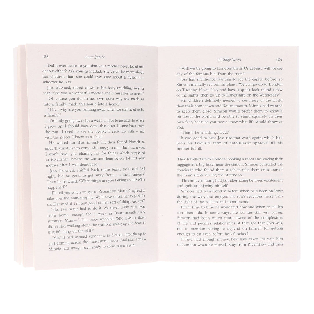 Backshaw Moss Series by Anna Jacobs 3 Books Collection Set - Fiction - Paperback