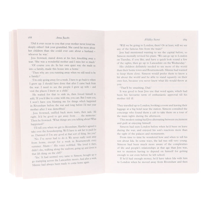 Backshaw Moss Series by Anna Jacobs 3 Books Collection Set - Fiction - Paperback