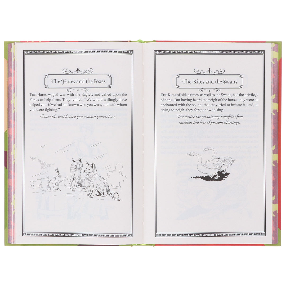 Aesop's Fables by Aesop - Fiction - Sprayed Edges Hardback