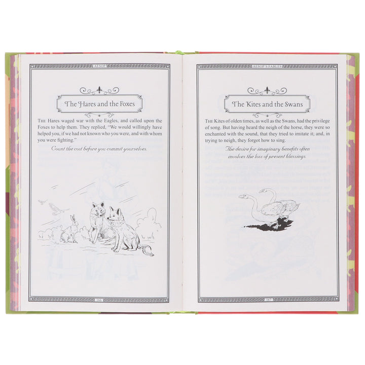Aesop's Fables by Aesop - Fiction - Sprayed Edges Hardback