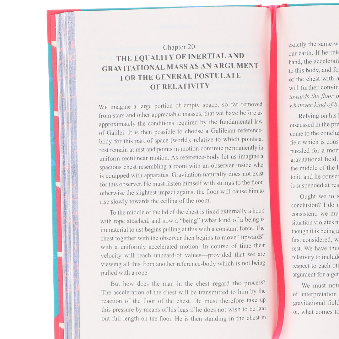 Relativity: The Special And The General Theory by Albert Einstein (Wilco Classics) Sprayed Edges Hardback