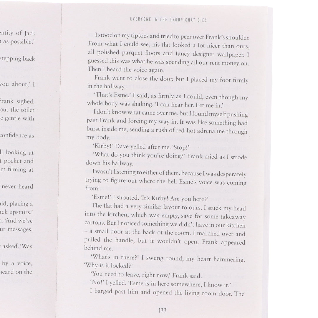 Everyone in the Group Chat Dies by L.M. Chilton - Fiction - Paperback
