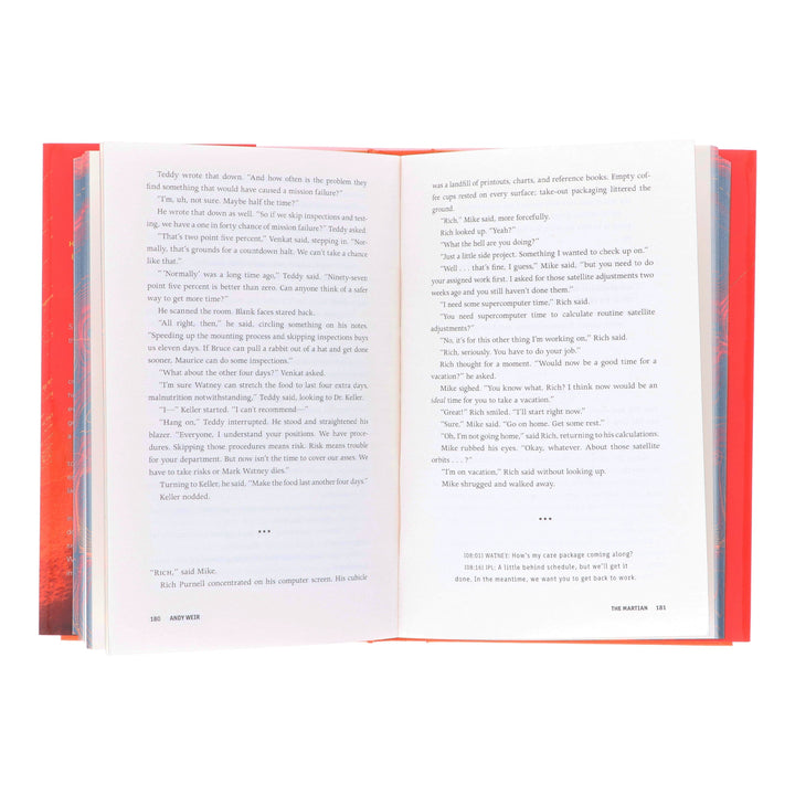 The Martian by Andy Weir (The Deluxe Special Edition) - Fiction - Hardback