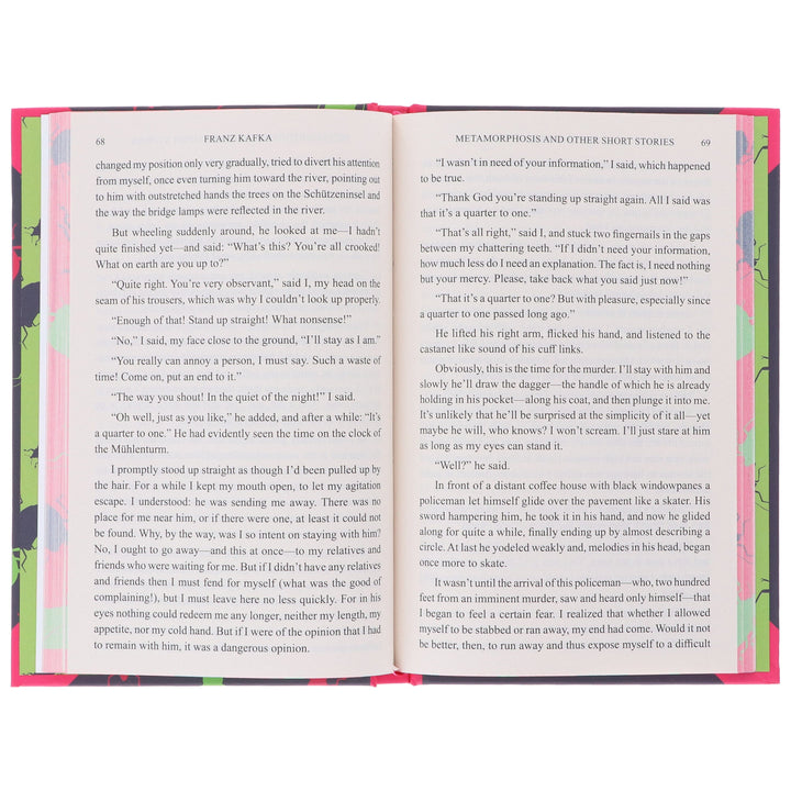 The Metamorphosis and Other Short Stories by Franz Kafka - Fiction - Sprayed Edges Hardback