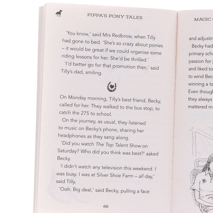 Pippa's Pony Tales Series By Pippa Funnell: 8 Books Collection Set - Ages 7+ - Paperback