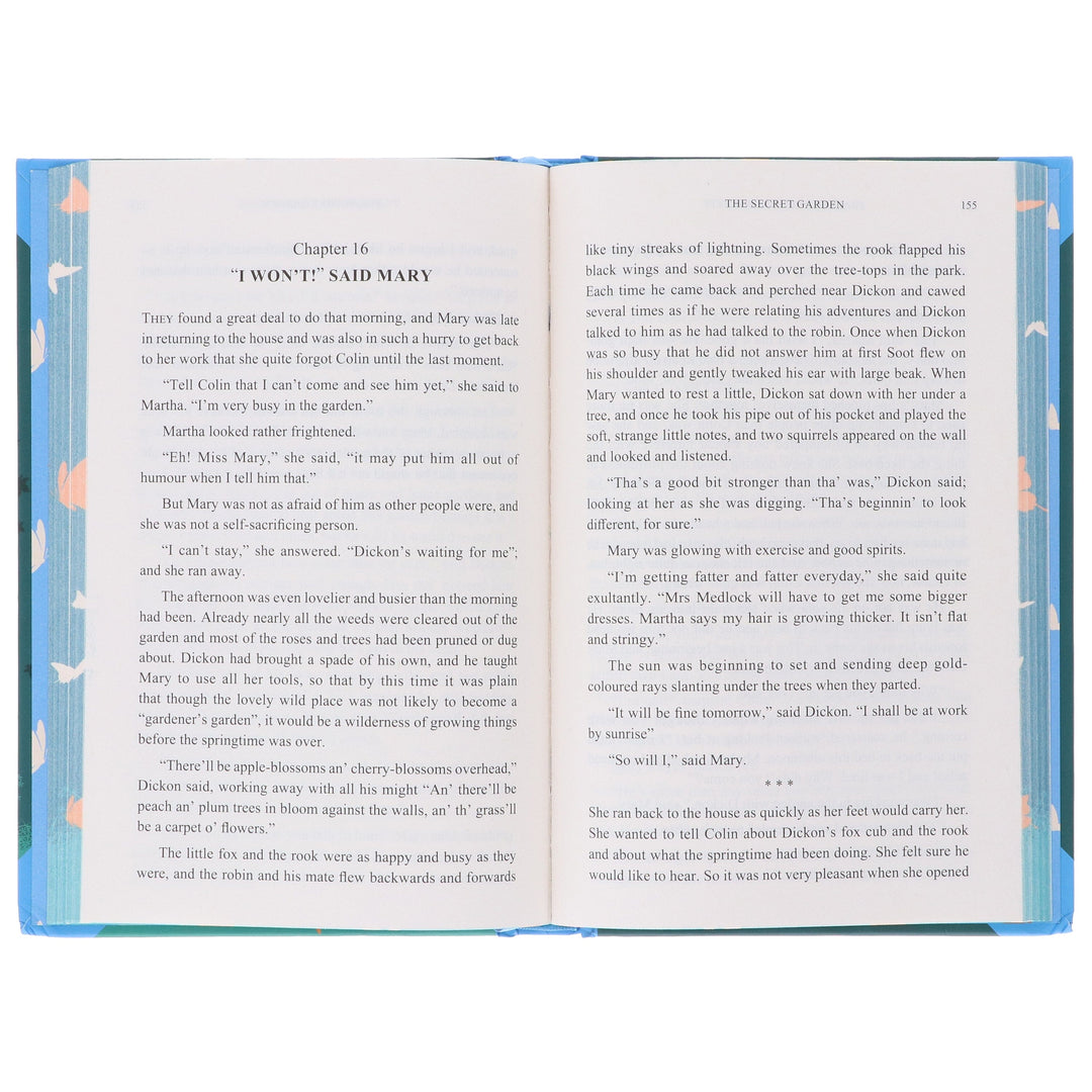 The Secret Garden by Frances Hodgson Burnett - Fiction - Sprayed Edges Hardback