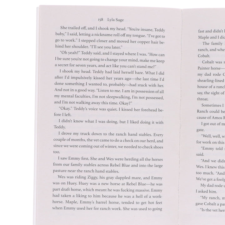 Rebel Blue Ranch Series by Lyla Sage: 4 Books Collection Set - Fiction - Paperback