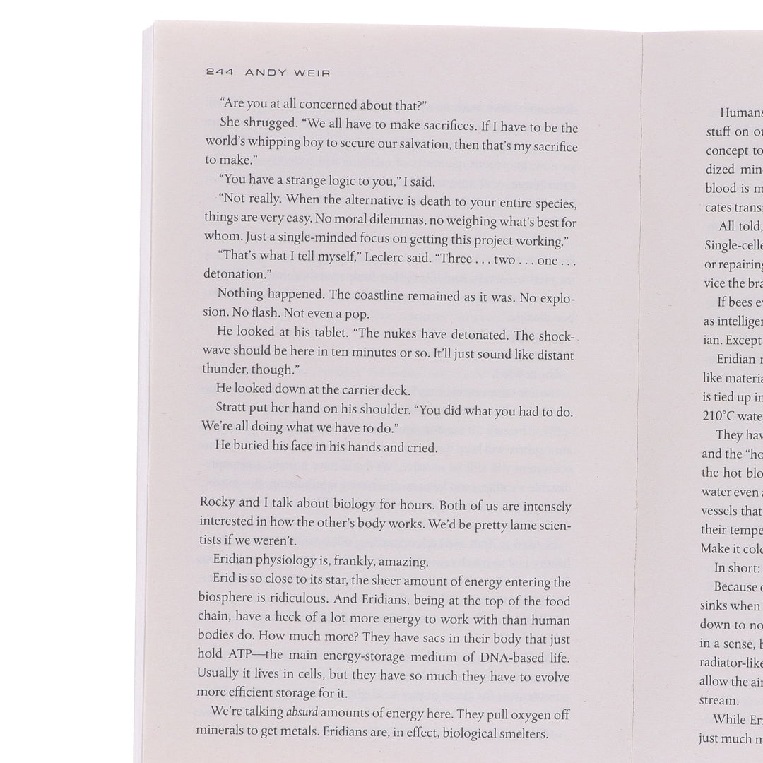 Project Hail Mary, The Martian & Artemis By Andy Weir 3 Books Collection Set - Fiction - Paperback