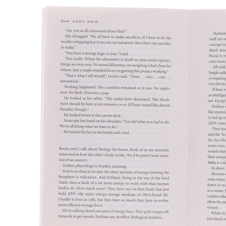 Project Hail Mary, The Martian & Artemis By Andy Weir 3 Books Collection Set - Fiction - Paperback