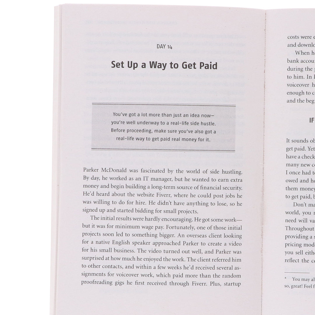 Side Hustle: Build A Side Business And Make Extra Money – Without Quitting Your Day Job by Chris Guillebeau - Non Fiction - Paperback