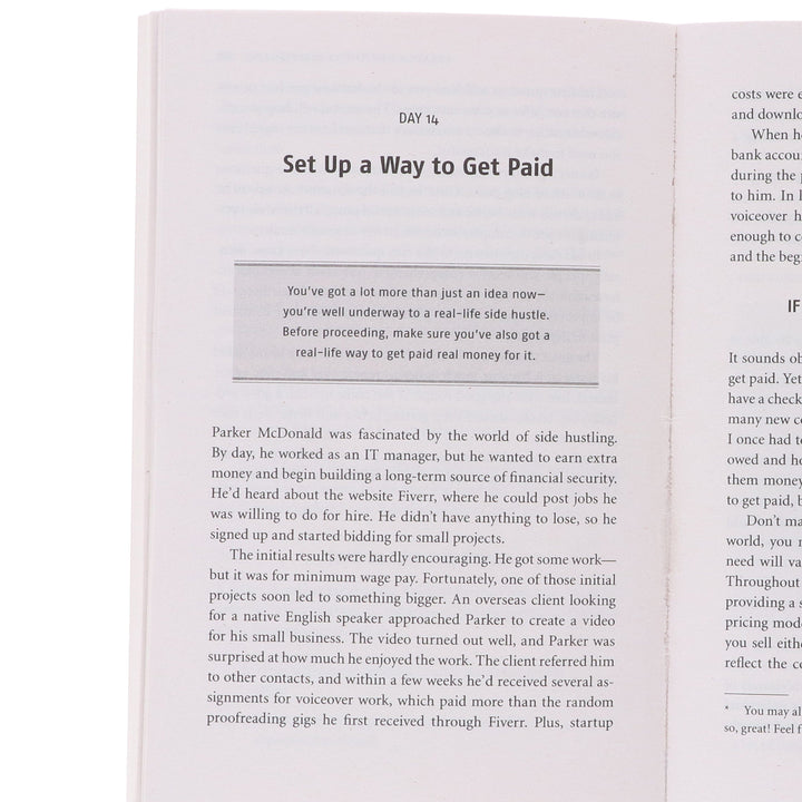 Side Hustle: Build A Side Business And Make Extra Money – Without Quitting Your Day Job by Chris Guillebeau - Non Fiction - Paperback