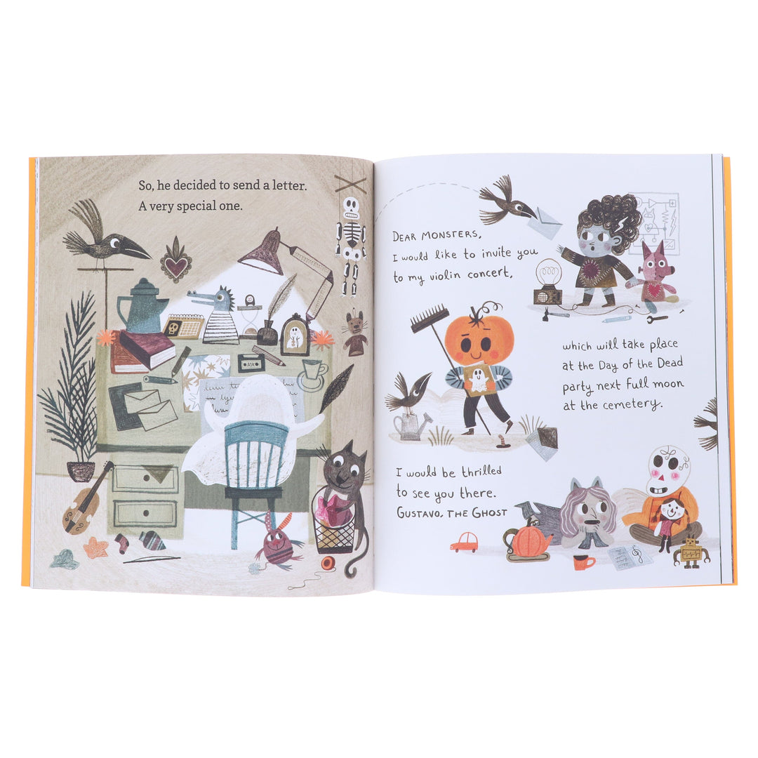 Gustavo, the Shy Ghost by Flavia Z. Drago (The World of Gustavo) - Ages 3+ - Paperback