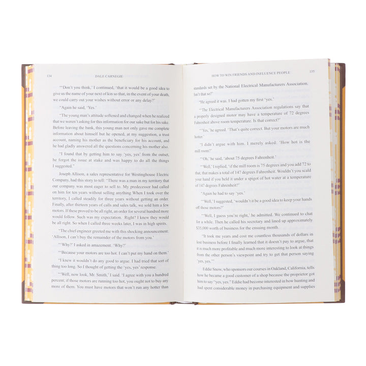 How to Win Friends and Influence People by Dale Carnegie With Sprayed Edges - Non Fiction - Hardback