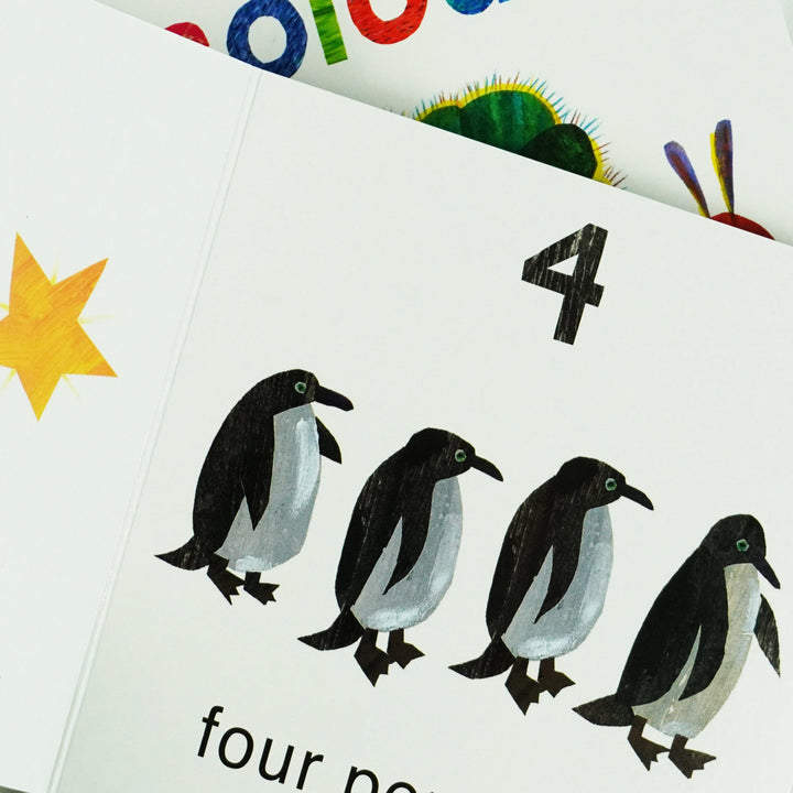 The Very Hungry Caterpillar: My First Library 4 Books Collection Box Set by Eric Carle - Ages 2+ - Board Book