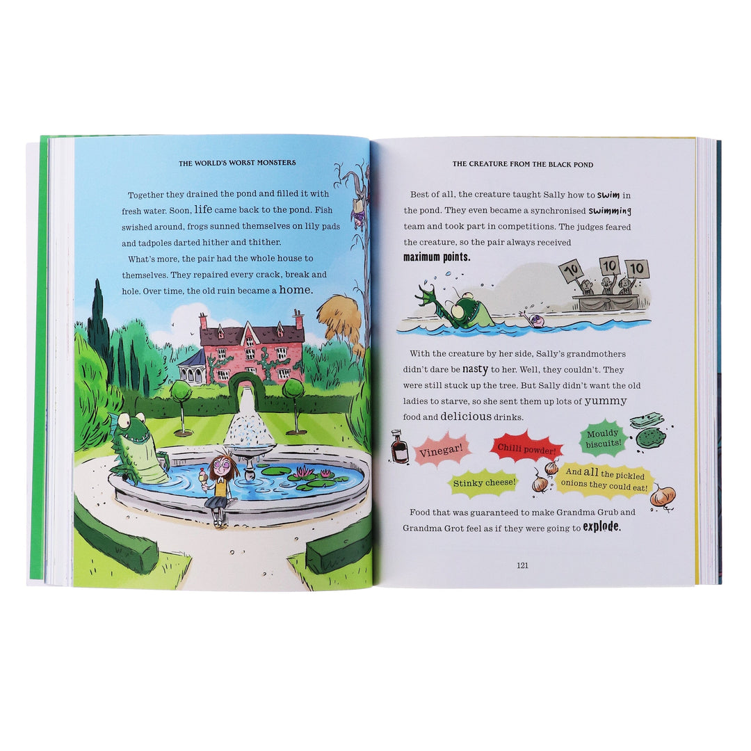 The World’s Worst Monsters (Illustrated) by David Walliams - Ages 7-12 - Paperback