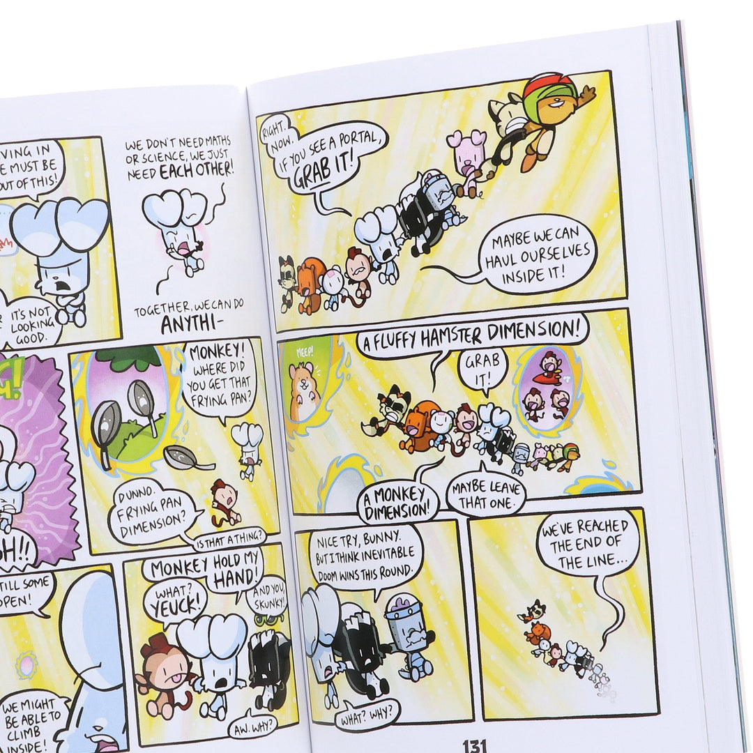 Bunny vs Monkey Series By Jamie Smart 9 Books Collection Set - Ages 7-9 - Paperback