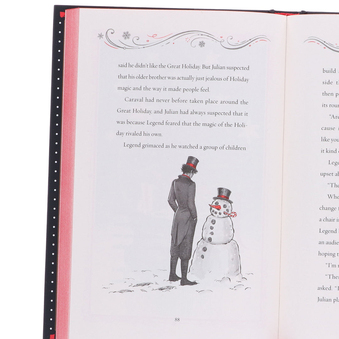 The Return To Caraval by Stephanie Garber Limited Edition With Red Sprayed Edges: Complete Collection 4 Books Box Set - Ages 14+ - Hardback