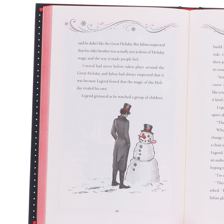 The Return To Caraval by Stephanie Garber Limited Edition With Red Sprayed Edges: Complete Collection 4 Books Box Set - Ages 14+ - Hardback