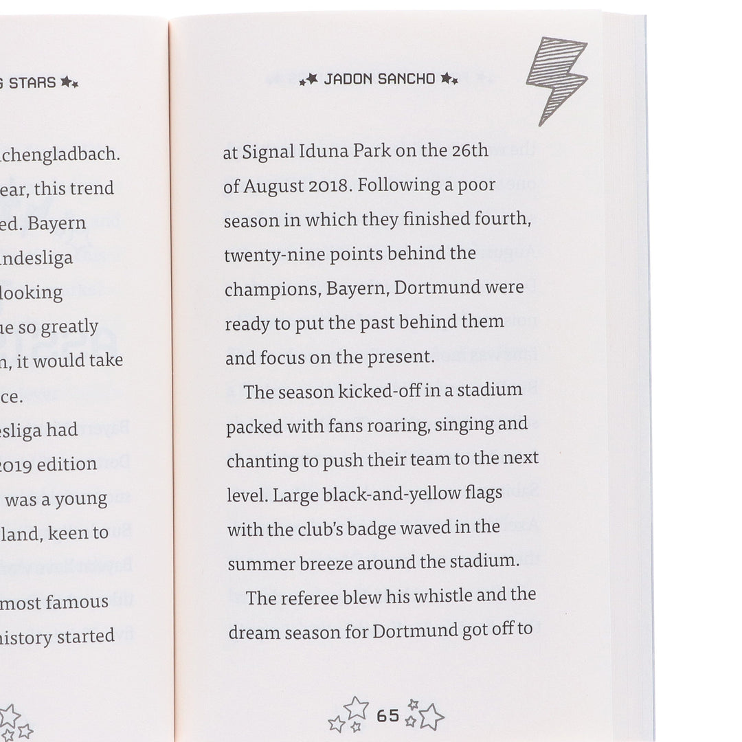 Football Rising Stars By Harry Meredith 6 Books Collection Set - Ages 7-9 - Paperback