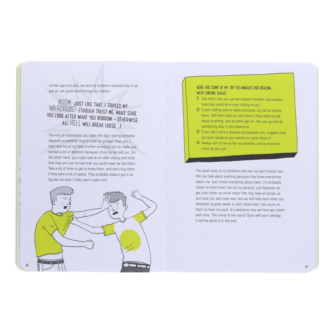 How to Grow Up and Feel Amazing!: The No-Worries Guide for Boys by Dr. Ranj Singh - Ages 9-12 - Paperback
